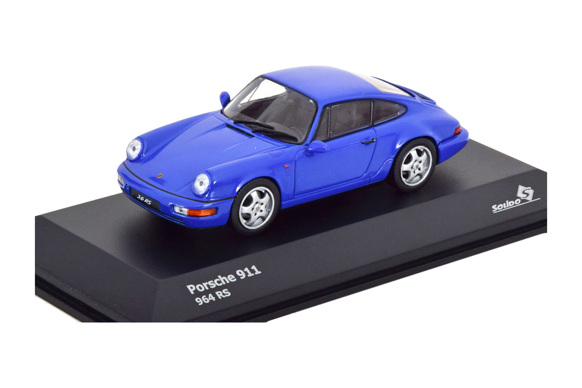 Модель коллекционная SOLIDO Porsche 911 (964) rs blue