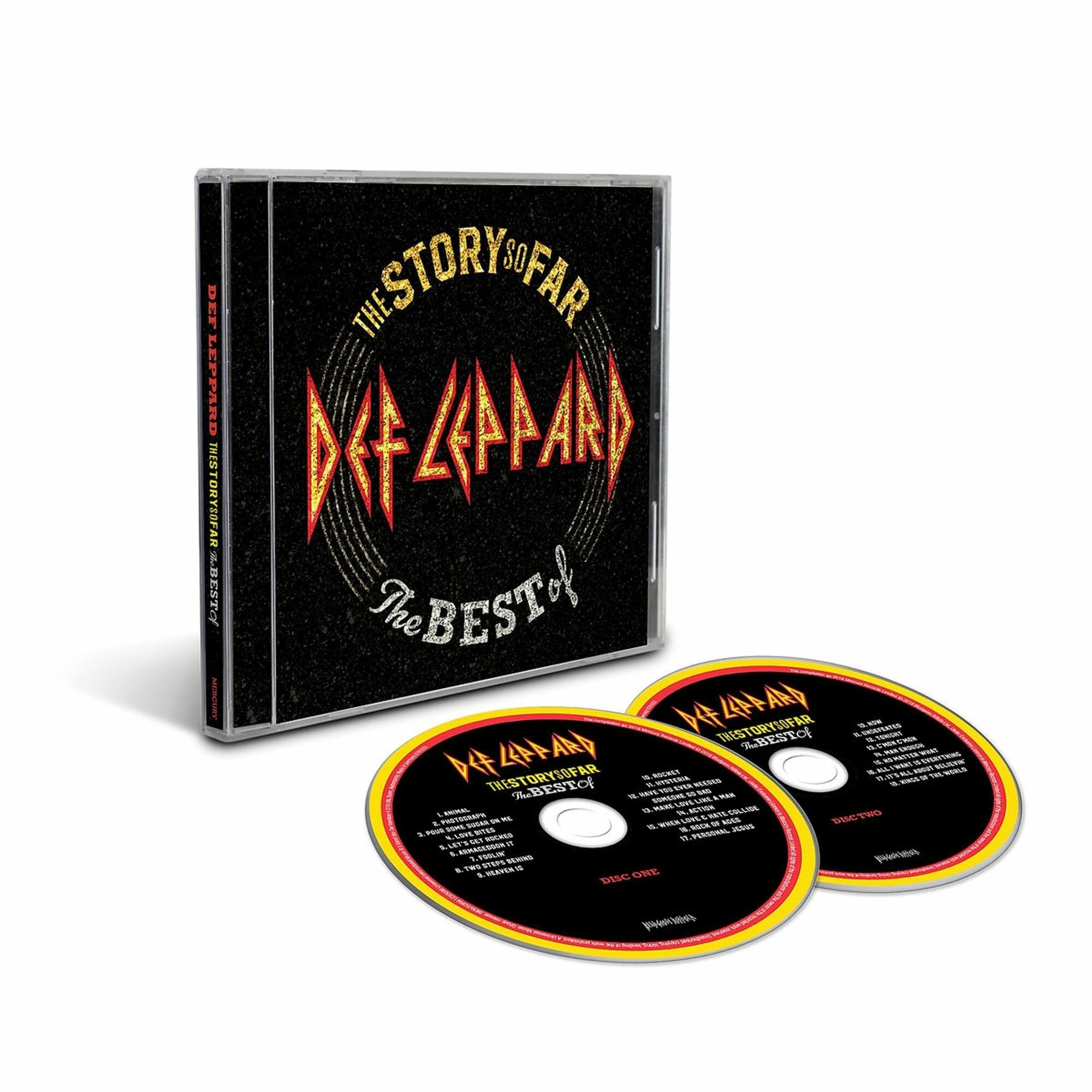 Музыкальный диск Def Leppard - The Story So Far: The Best (2CD) 2018, Jewel
