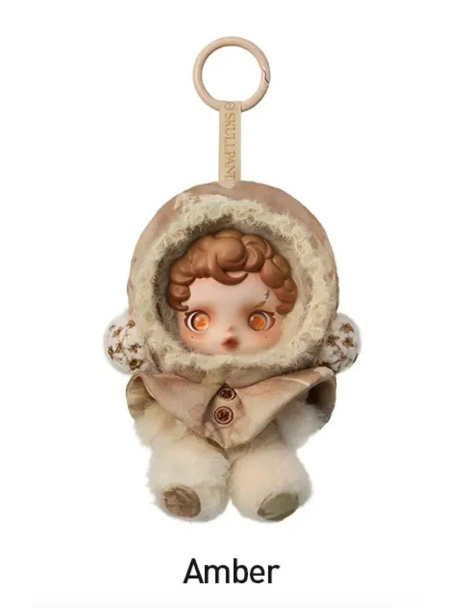 POP MART - SKULLPANDA L'impressionnisme Series Plush Doll, Amber, Подарки, украшения комнат, 1 шт