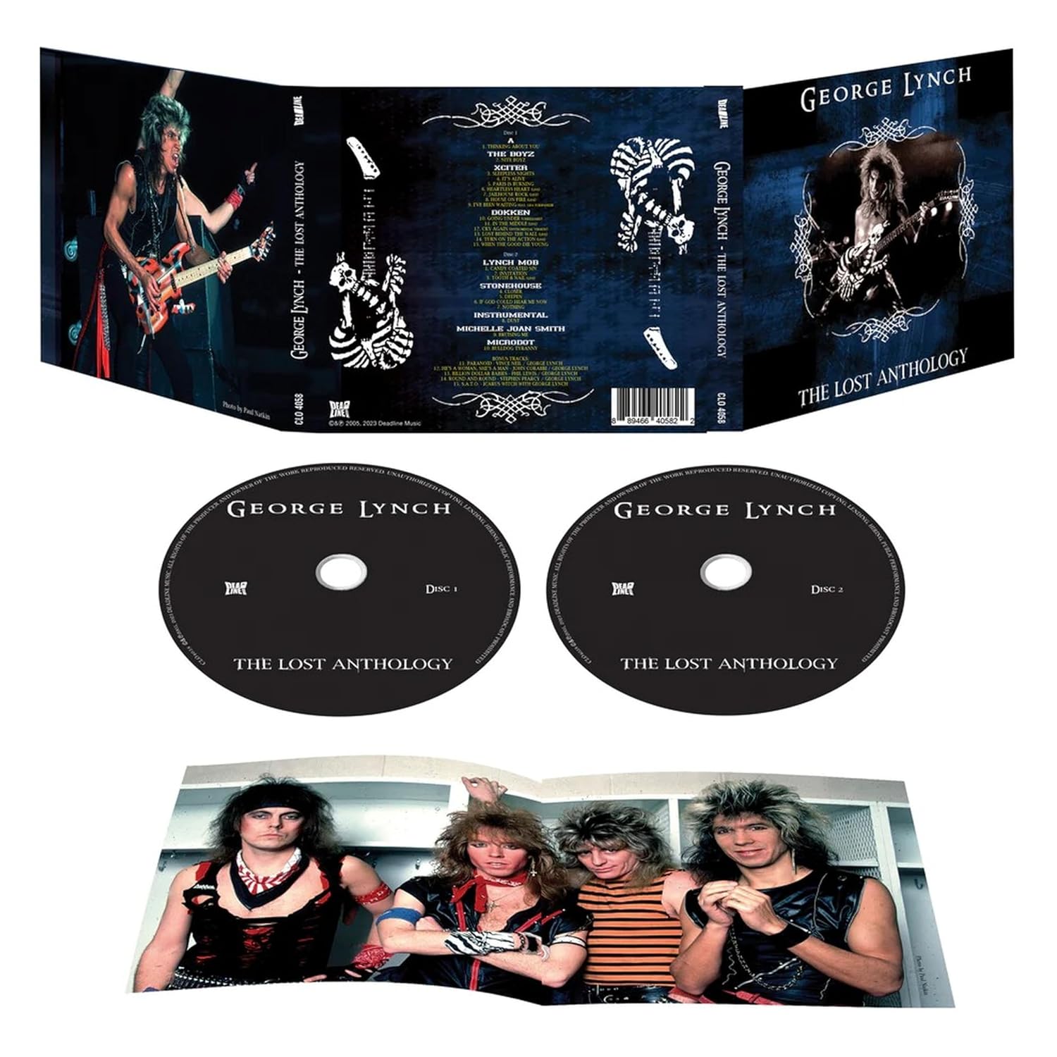 Музыка CD George Lynch - The Lost Anthology, 2 x CD