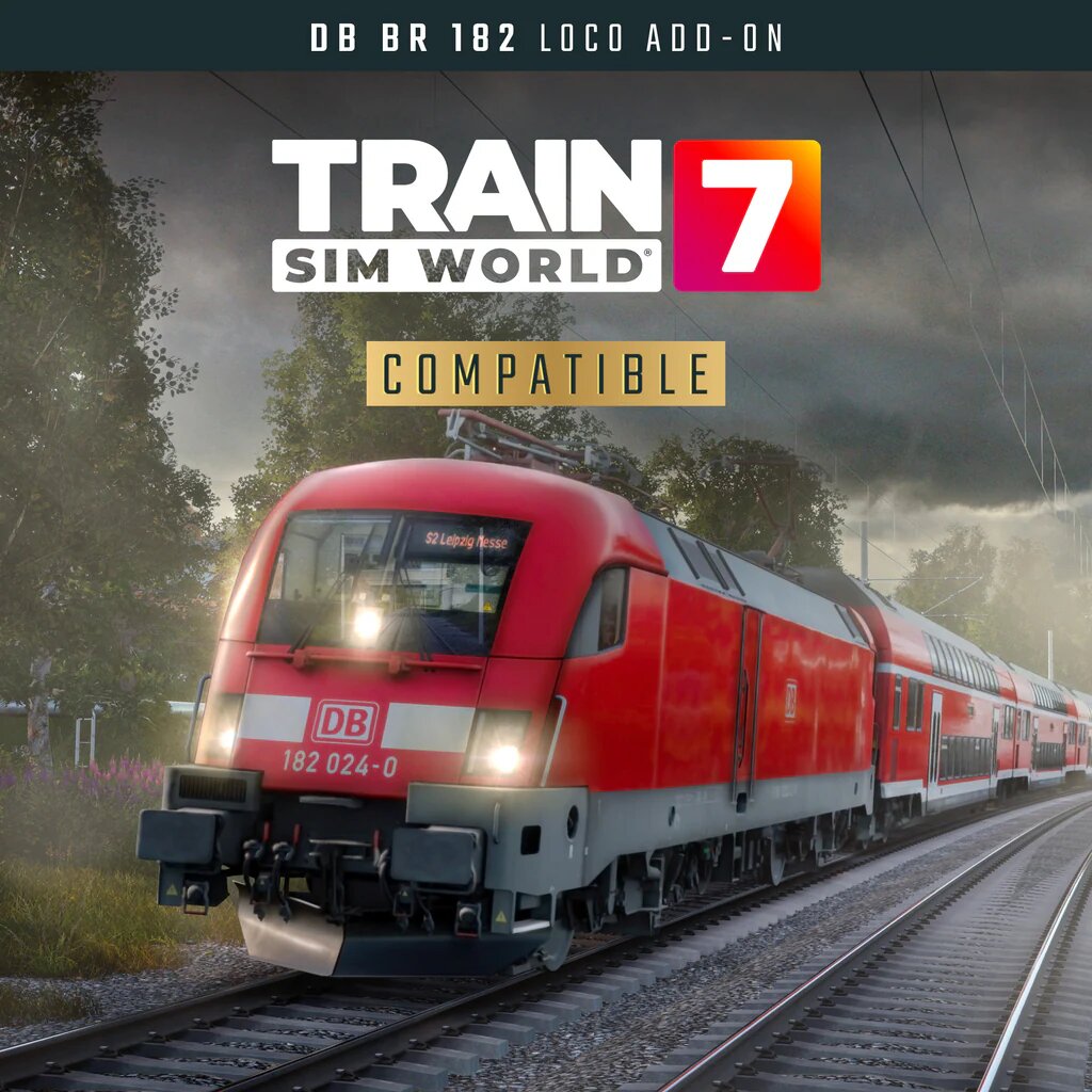 Дополнение Train Sim World 7: DB BR 182, цифровое издание PlayStation 5, регион Индия / код пополнения баланса