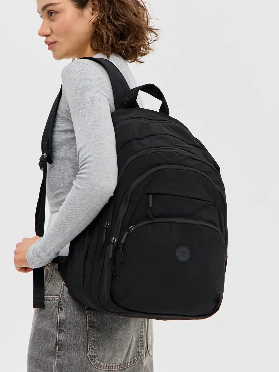 Рюкзак NYLON SCHOLAR black