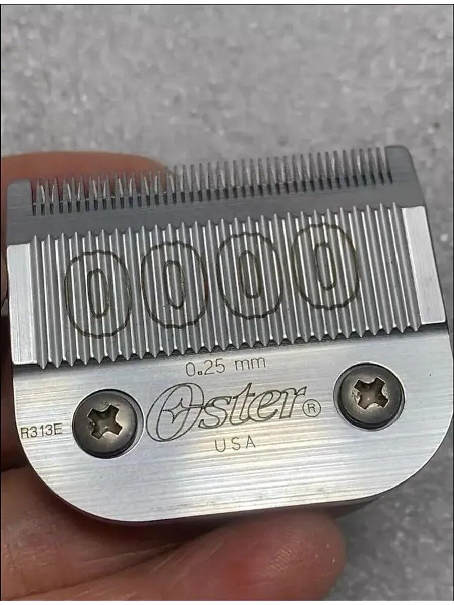 Нож к машинке 616-91 0000, 0,25mm Oster-подарок, Единиц в одном товаре 1