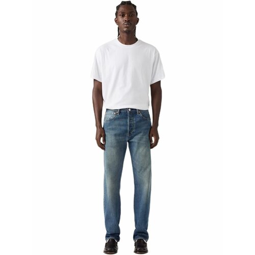 фото Джинсы levi's men 501 jeans, размер 34/34 jean, синий