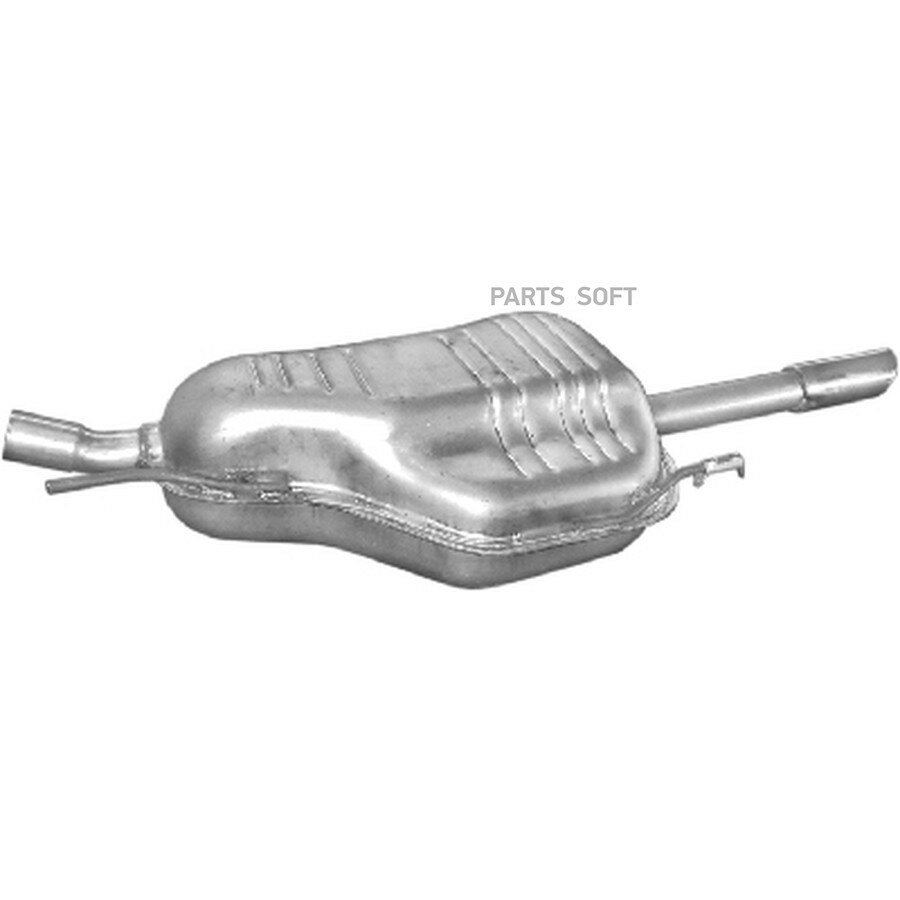 Глушитель Opel Astra G 03-04 1,6-16V /72477 от официального дистрибьютора, EDEX, артикул 17598