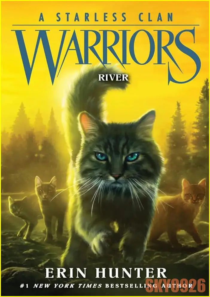 Warriors A Starless Clan River by Erin Hunter Fantasy Adventure English Book
