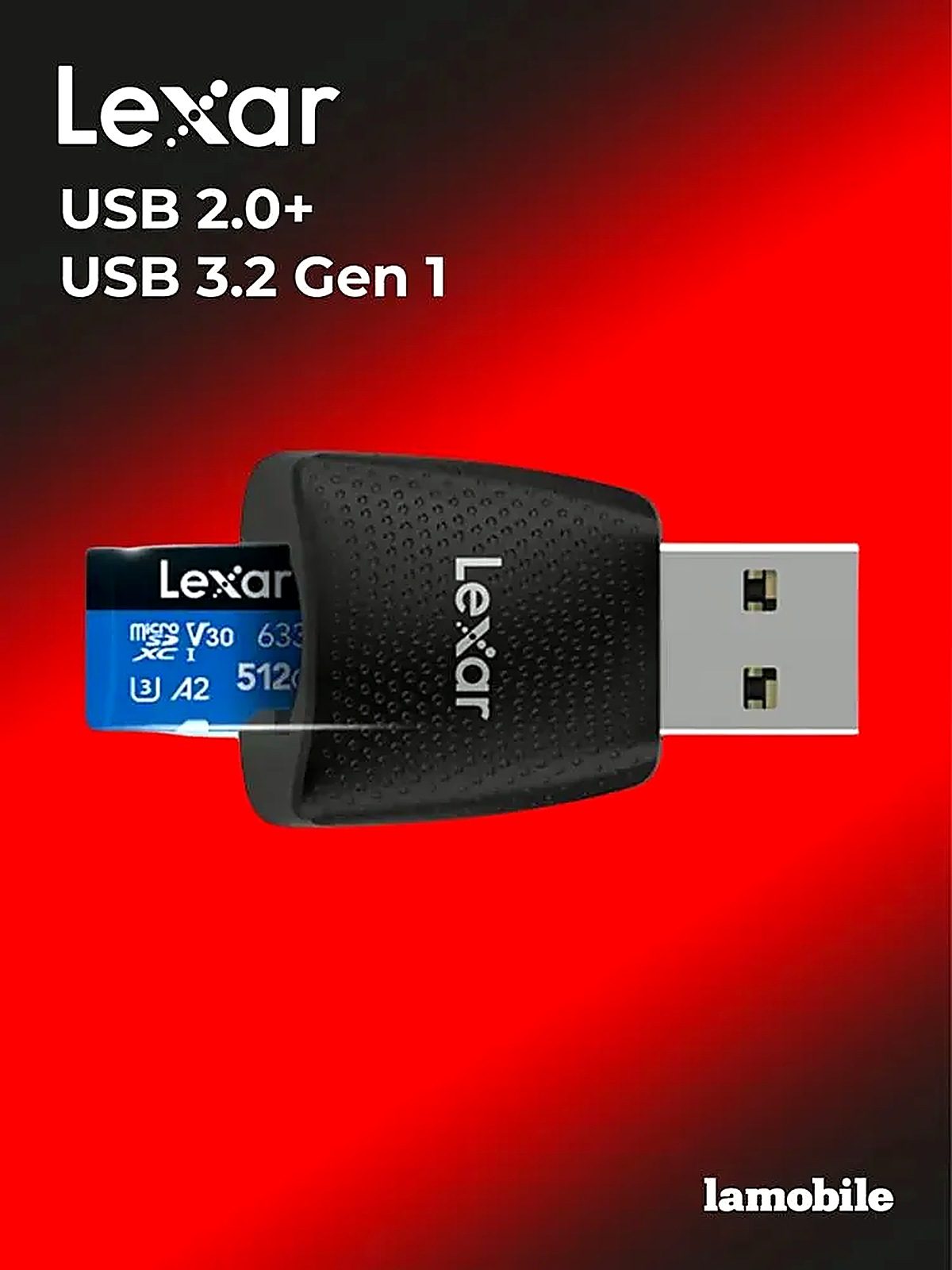 Картридер Lexar MicroSD (USB)