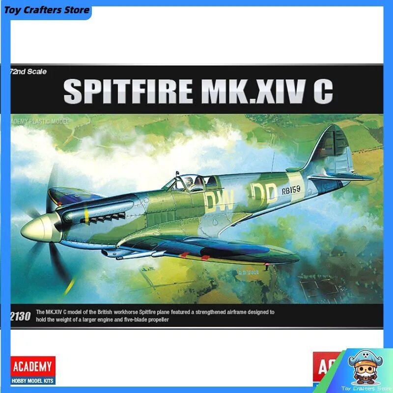Сборная модель самолета Academy Spitfire MK. 1/72