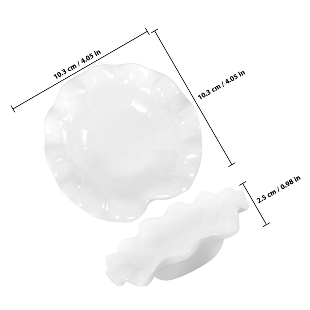 Блюдо Для Подачи Еды Из Меламина Цвет White Размер 10 30X10 30X2 50CM В Комплекте 2 Штуки