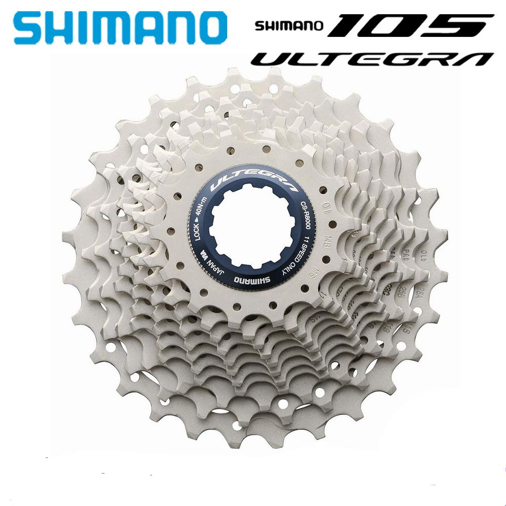 Кассета Shimano CS-R7000-11,11-28T/30T/32T/34T,11 скоростей Велосипед Маховик, Серебро
