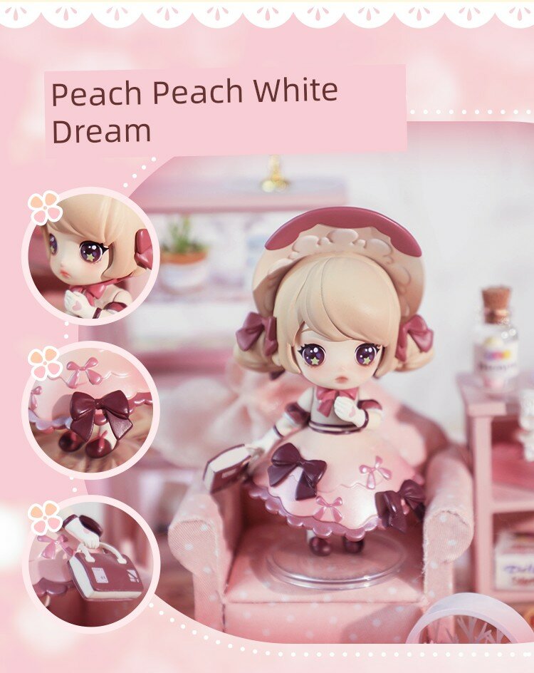 Кукла Лолита Kokoya 2 серия Starry Dream коллекционная фигурка Peach Daydream подтвержденная новая в запечатанной