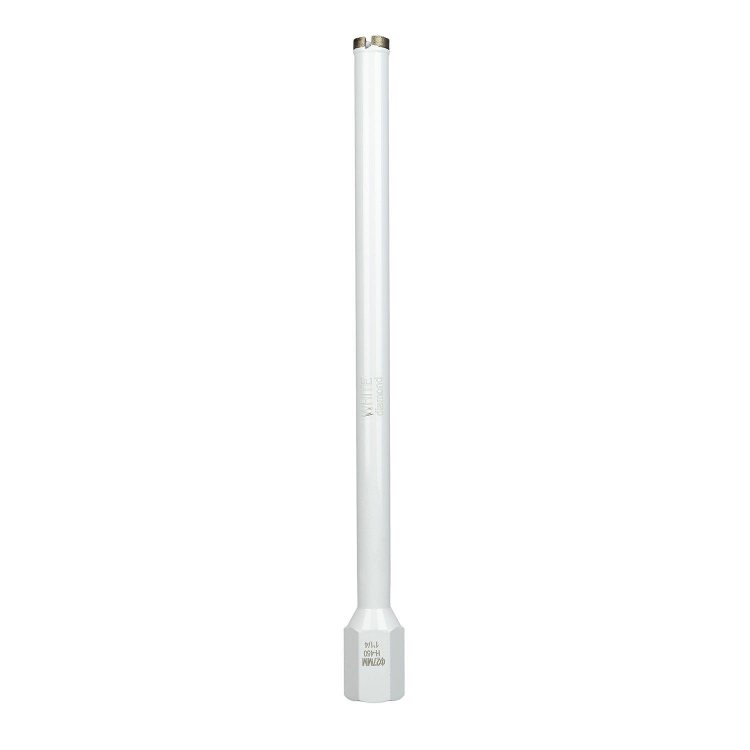 Коронка алмазная WHITE diamond 27мм h-450мм (1 1/4) бетон/железобетон wet DIAMASTER