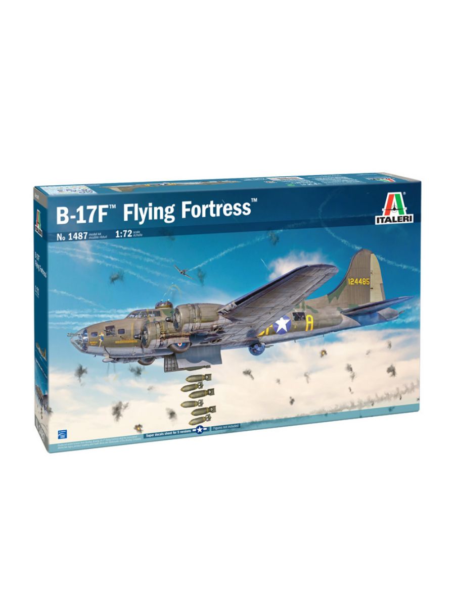Сборная модель B-17F летающая крепость Italeri