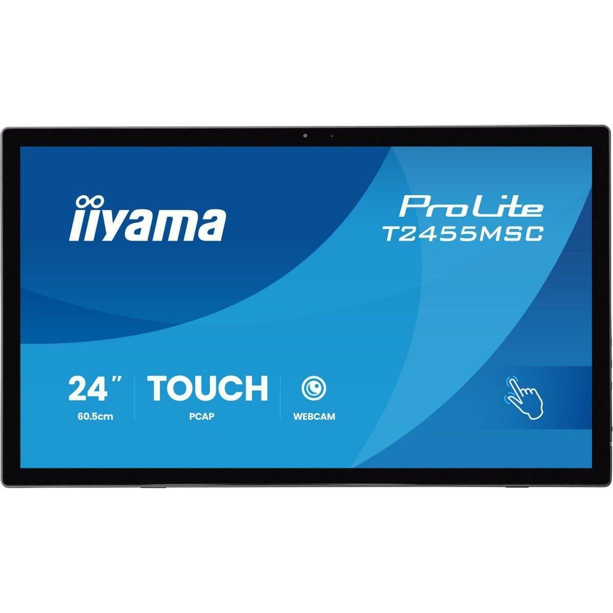 Iiyama ProLite T2455MSC-B2, 1920x1080, IPS, 1хHDMI, черный
