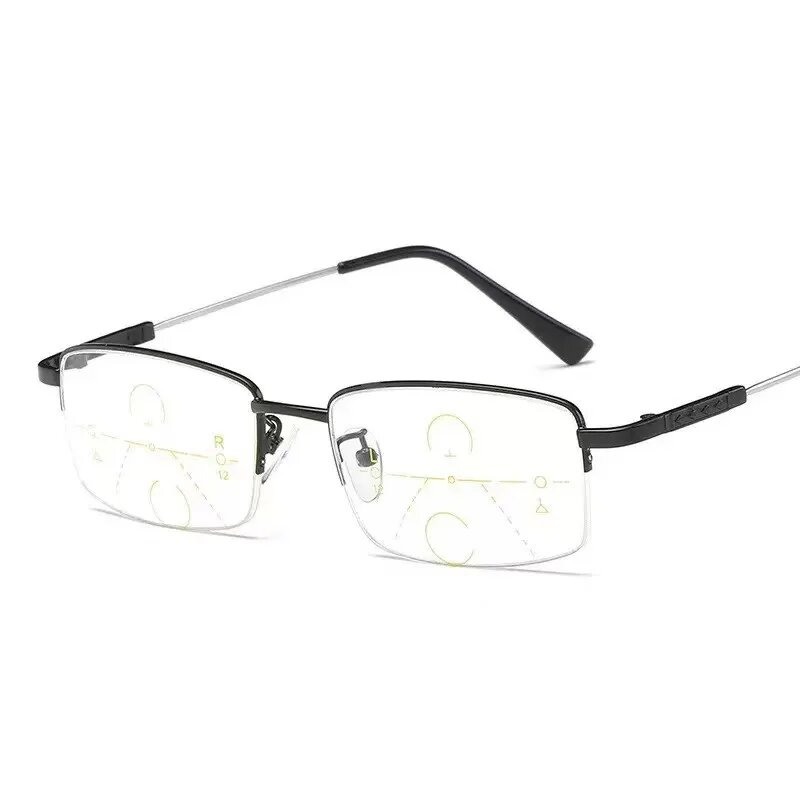 Прогрессивные очки DUTRIEUX для чтения Black, +300, Черный