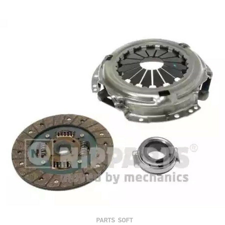 Комплект сцепления от официального дистрибьютора, NIPPARTS, артикул J2002091