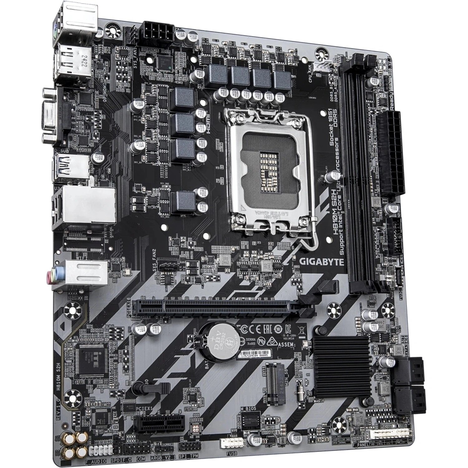 Gigabyte Материнская плата Gigabyte H810M S2H