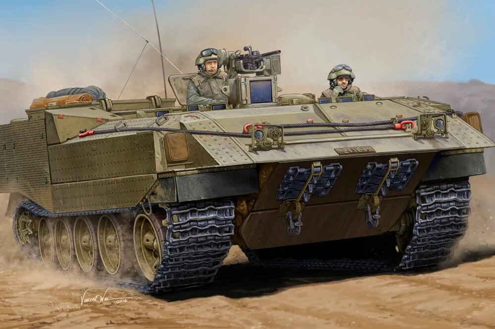 HobbyBoss 1/35 Израильский бронетранспортер "Ахзарит" - ранний тип