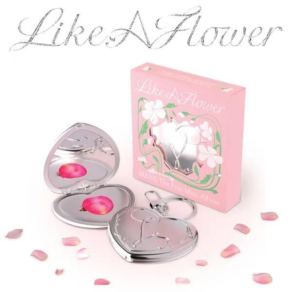 IRENE - 1st Mini Album Like A Flower. Мини-альбом с CD-R, фотоальбомом и картами