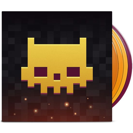 Виниловая пластинка OST (Game) - Minecraft Dungeons (Various Artists) (4LP Box Set, Красно-оранжево-желто-пурпурный полупрозрачный винил) 2024