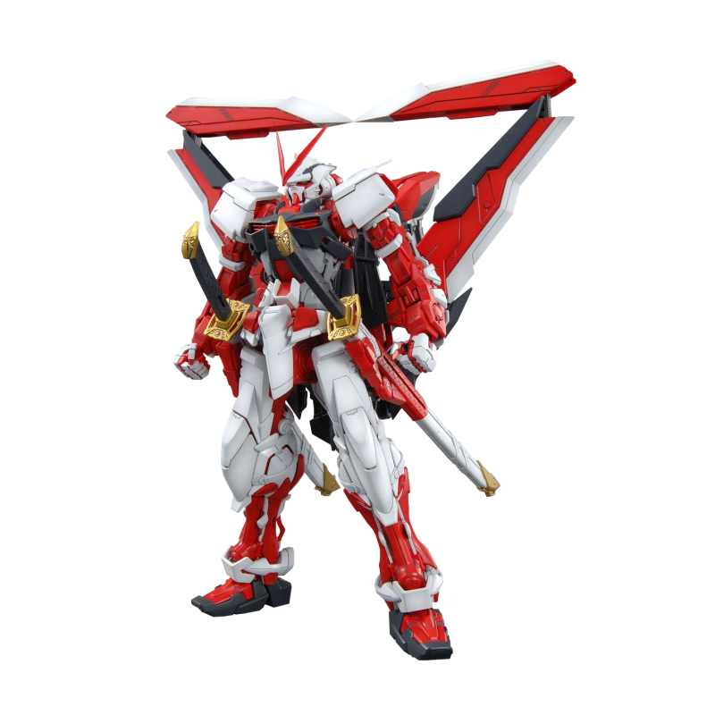 Bandai MG 1/100 Gundam Astray Red Frame Custom Model Kit для мальчиков на день рождения Форма：MG Красный Еретик Кастом