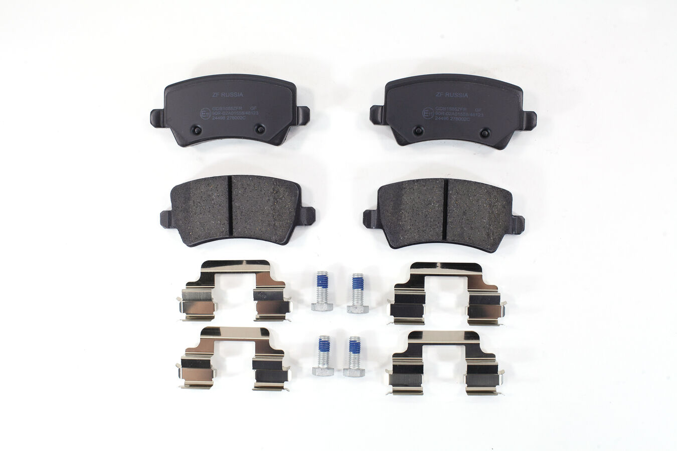 Колодки Зад. ford S-Max 1.8-2.5 06 > (ZF RUSSIA GDB1685ZFR)