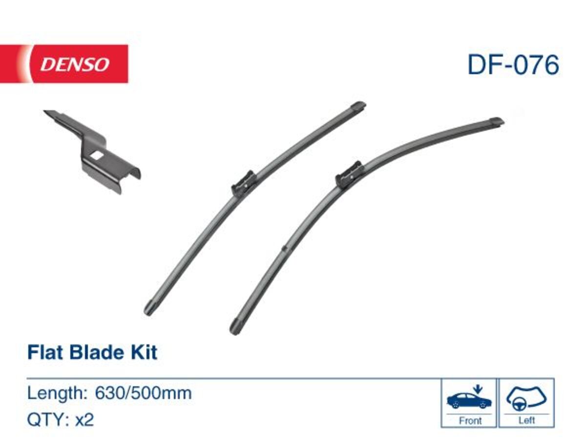 Стеклоочистители 630/500мм (DENSO DF076)