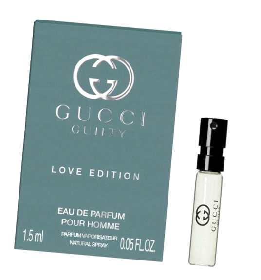 Мужской парфюм Гуччи Гилти Лав Эдишн Пур Хом 2025 сэмпл 1.5 мл - Gucci Guilty Love Edition