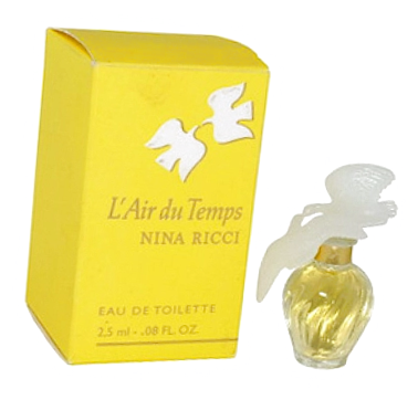 Nina Ricci L Air Du Temps 2.5 мл миниатюра / Нина Ричи Дух Времени женский пробник туалетной воды