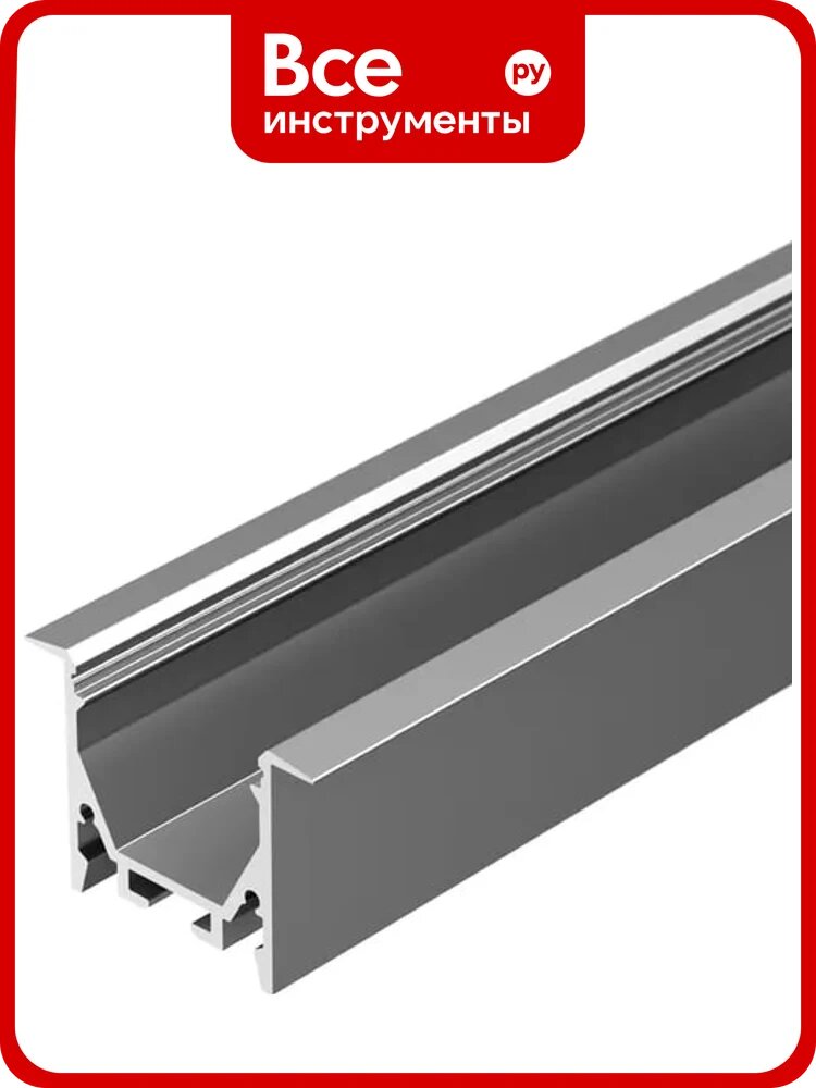 Профиль Arlight LINIA25-F-2000 ANOD 2м 053805