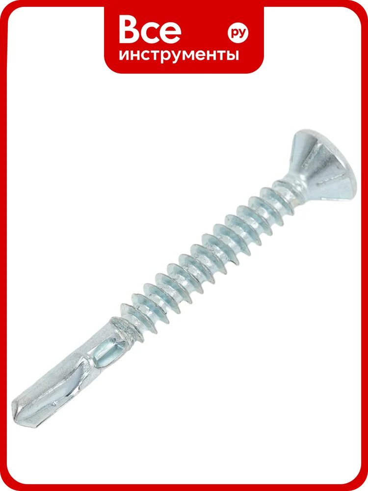 Шуруп флюгель Rusconnect CWM4238 (Flugel, JFL) потай 4,2x38 (500 шт) для крепления дерева к металлу TORX20 314238