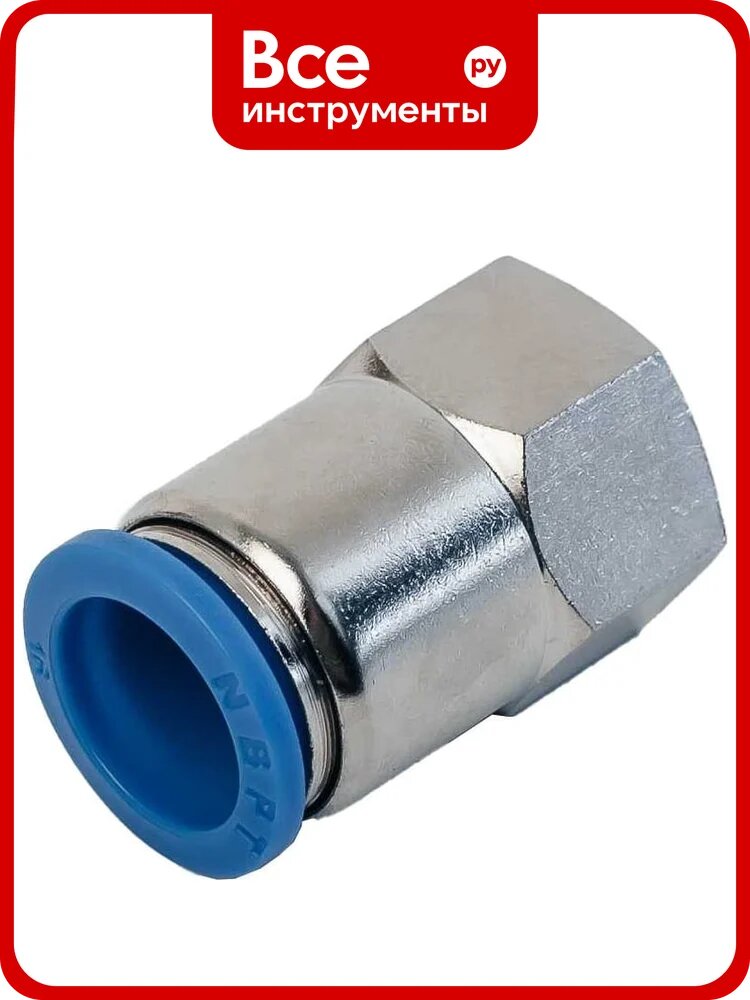 Фитинг пневматический NBPT PCF 16-04-R 1шт. арт. 88509