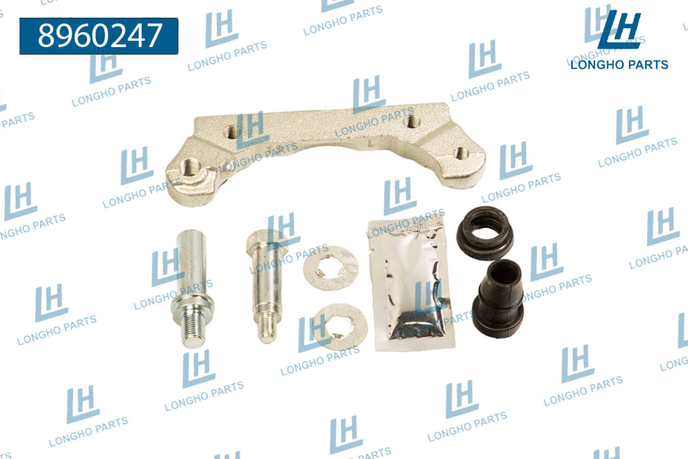 Кронштейн тормозного суппорта (скоба) левый toyota crown/lexus is250/300 (LONGHO 8960247)