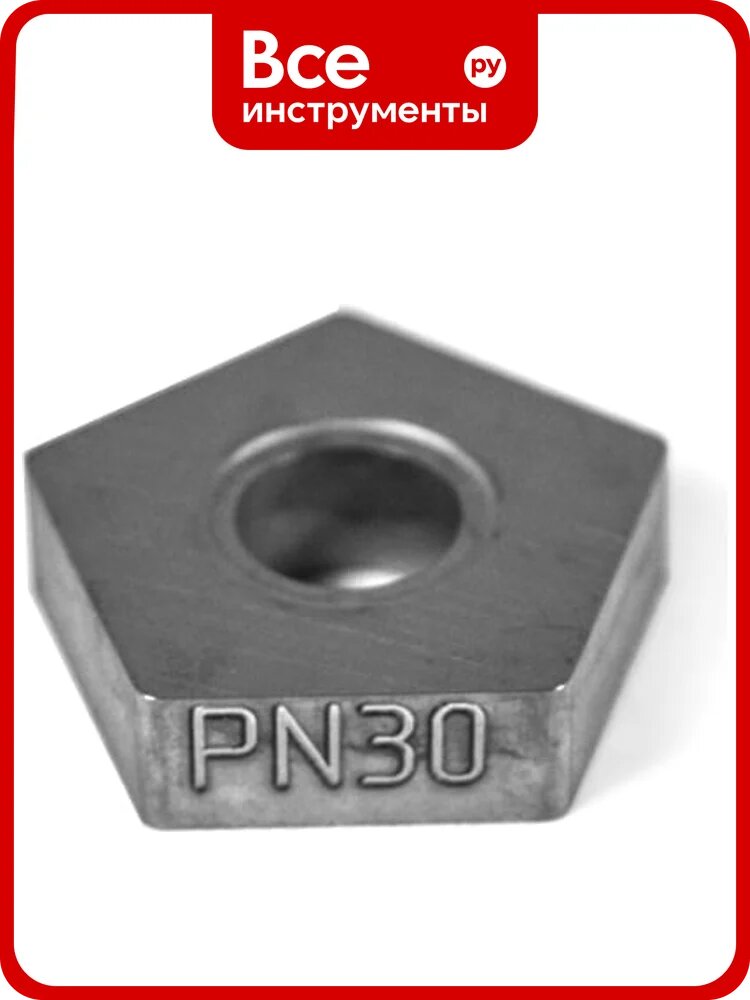 Пластина сменная пятигранная PNMA 110408 PN30 Русский Инструмент ri.363.85