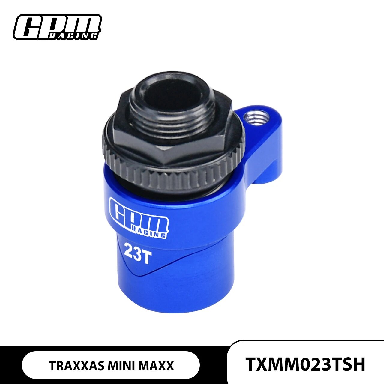 Сервохомут GPM Racing синий 23T для Traxxas Mini Maxx