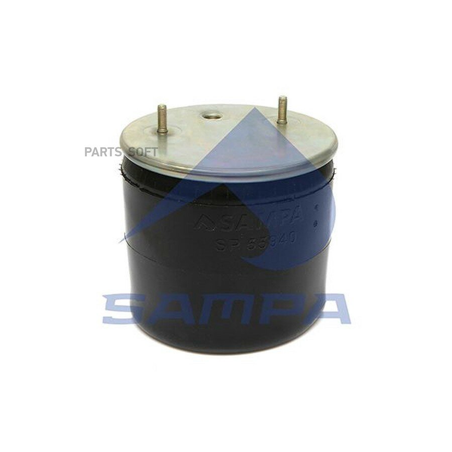 SAMPA SP55940K SP 55940-K пневмопод. со стальным стак! h350 2шп. M12 смещ.25. 1отв. штуц. M22. Нстак 149. 6шп. M16\BPW