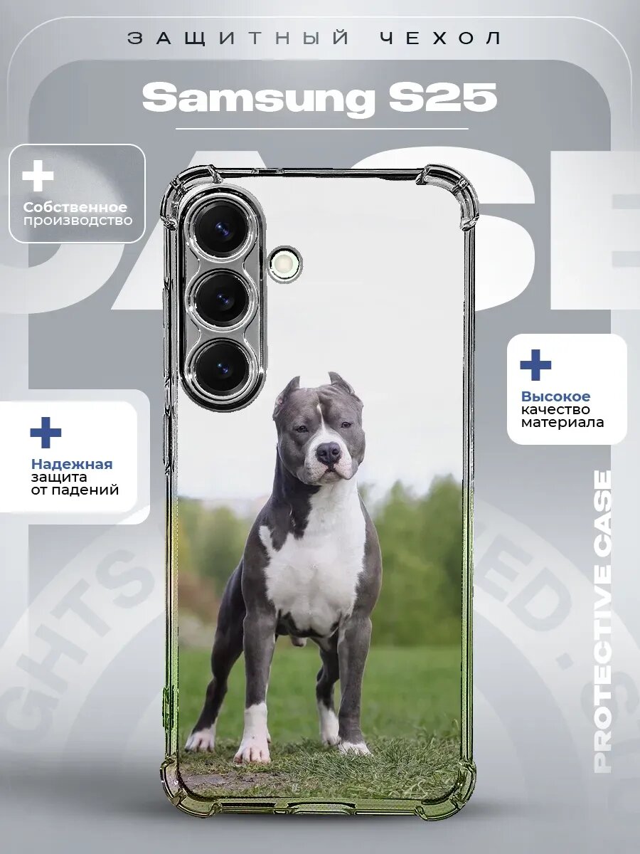 Чехол на Samsung S25 с принтом Стафф