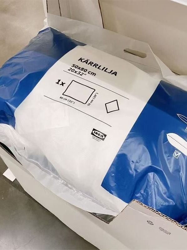 Подушка 50x80 см 1 шт Средняя жесткость гипоаллергенная