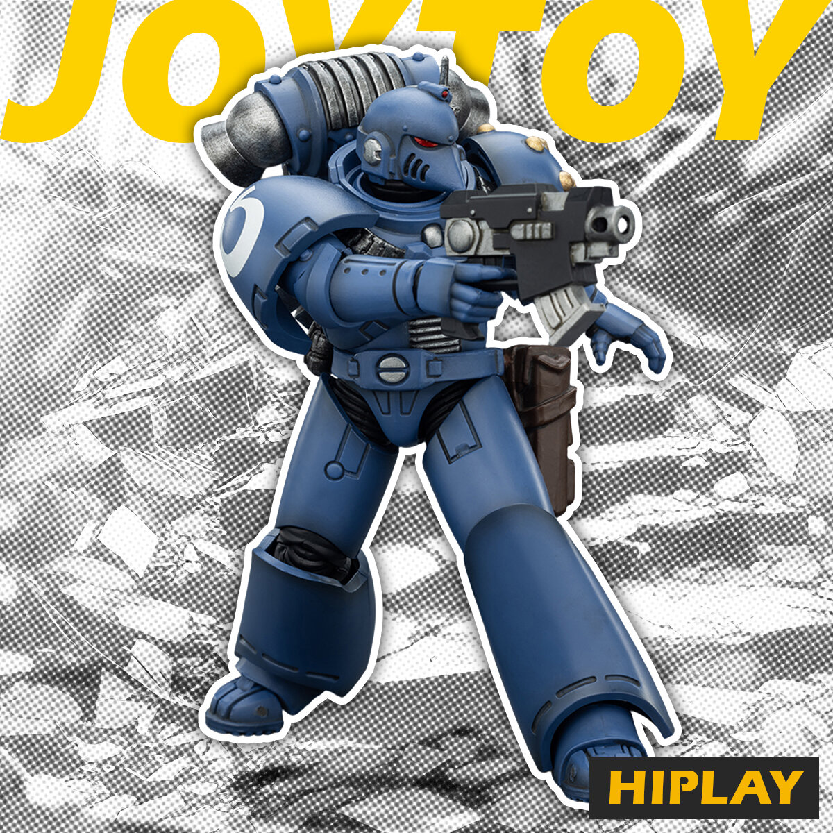 HIPLAY JOYTOY Warhammer 40,000 Ультрамарины MKVI Tactical Legionary 1/18 Фигурка