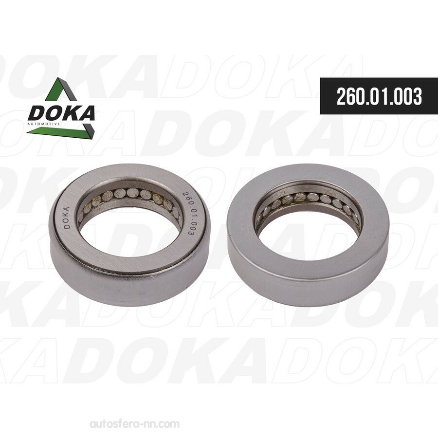 DOKA 26001003 Подшипник опорный D=78, d=50.25, b=22 \ЛиАЗ (мостZF)