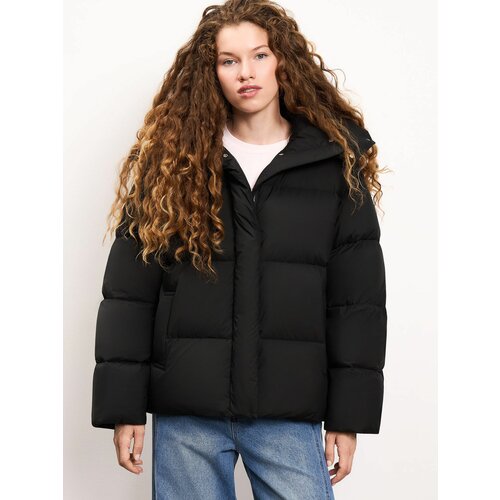 фото Пуховик streetbeat puffer jacket, размер l, черный