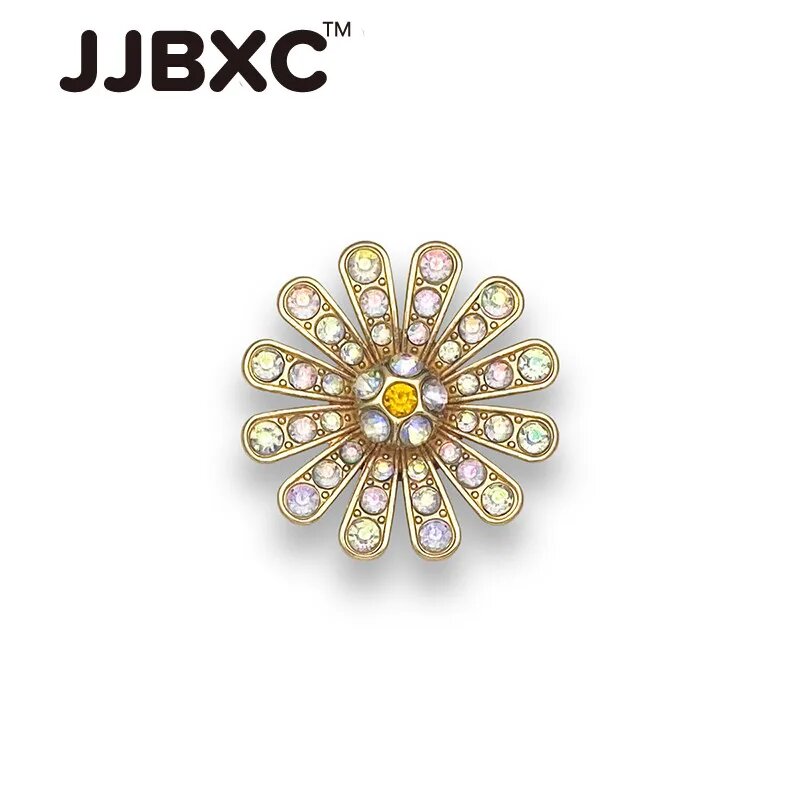 JJBXC шарм, металлическая пряжка для обуви, крестик, ювелирные изделия для обуви, сплав, бриллиант, бабочка, четырехлистный клевер, сделай сам, модная обувь, аксессуары