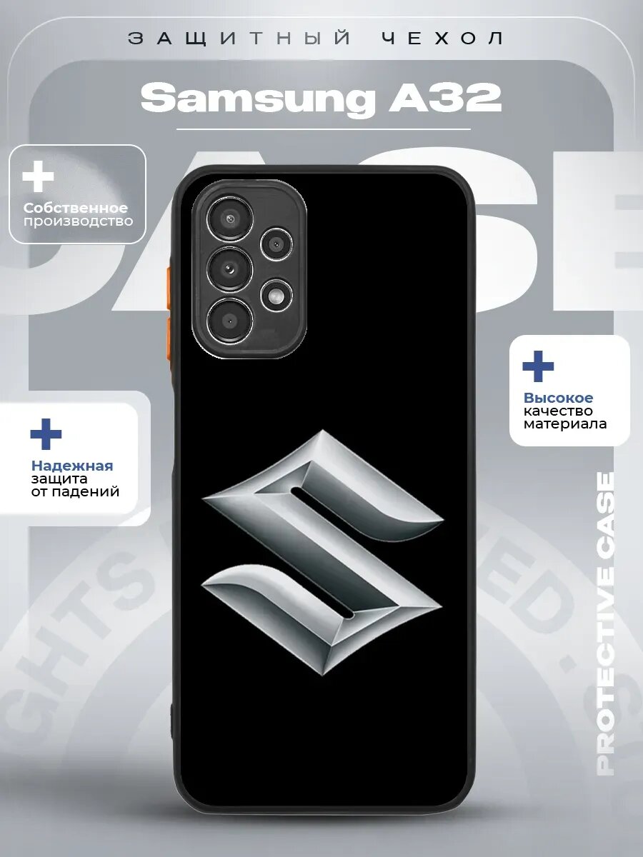 Чехол на Samsung A32 с принтом Сузуки