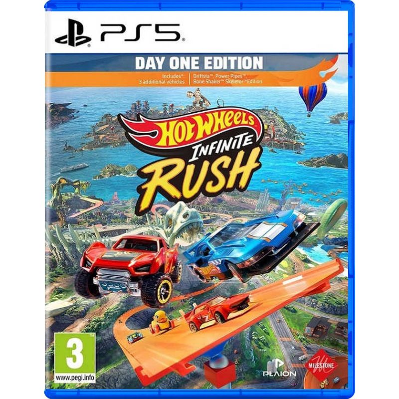 Игра Hot Wheels Infinite Rush - Day One Edition (PS5, Английская версия)