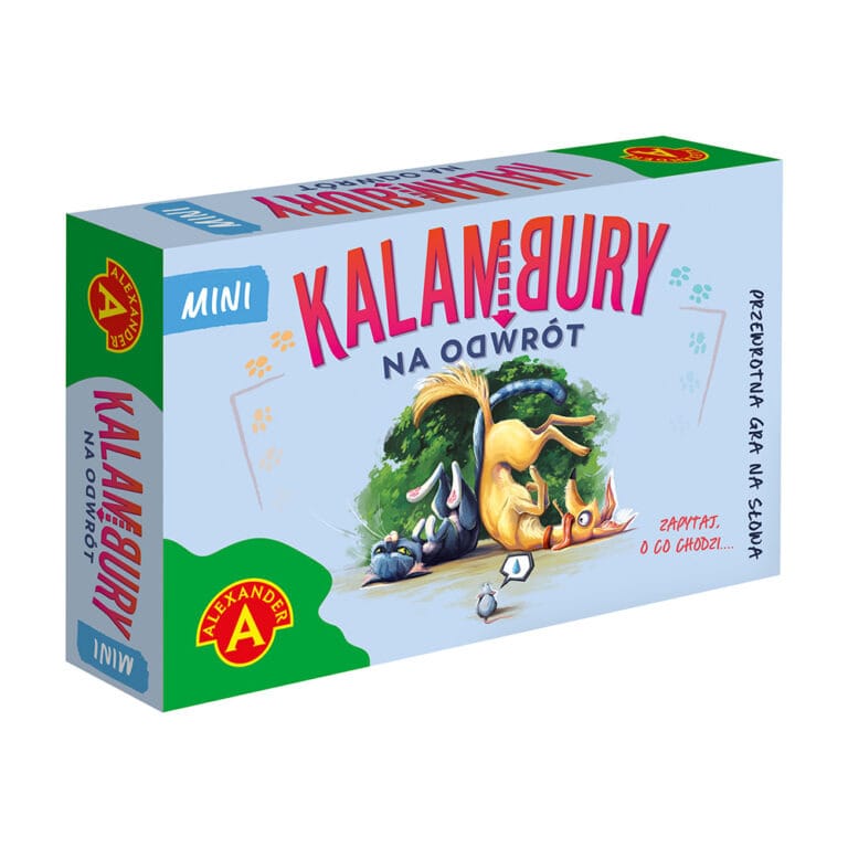Настольная игра Alexander Каламбуры наоборот, мини, для компании, для детей