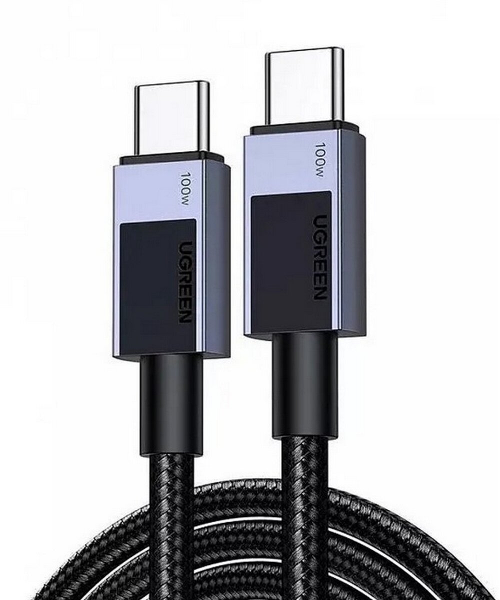 Кабель UGREEN L512 (45064) PD 2м Черно-серый USB - Type-C RU