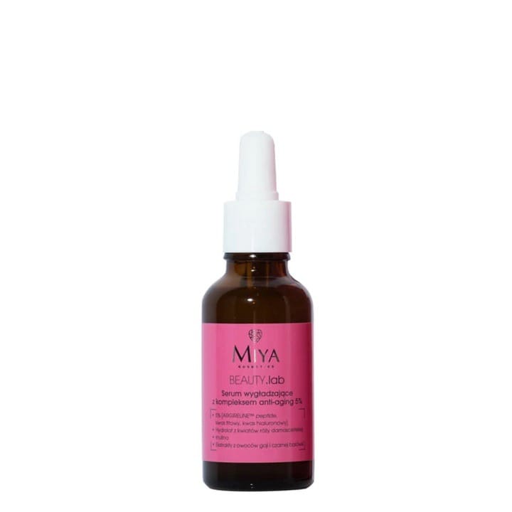 Сыворотка для ухода за кожей Miya Cosmetics Beauty Lab сглаживающая с антивозрастным комплексом 5, 30 мл