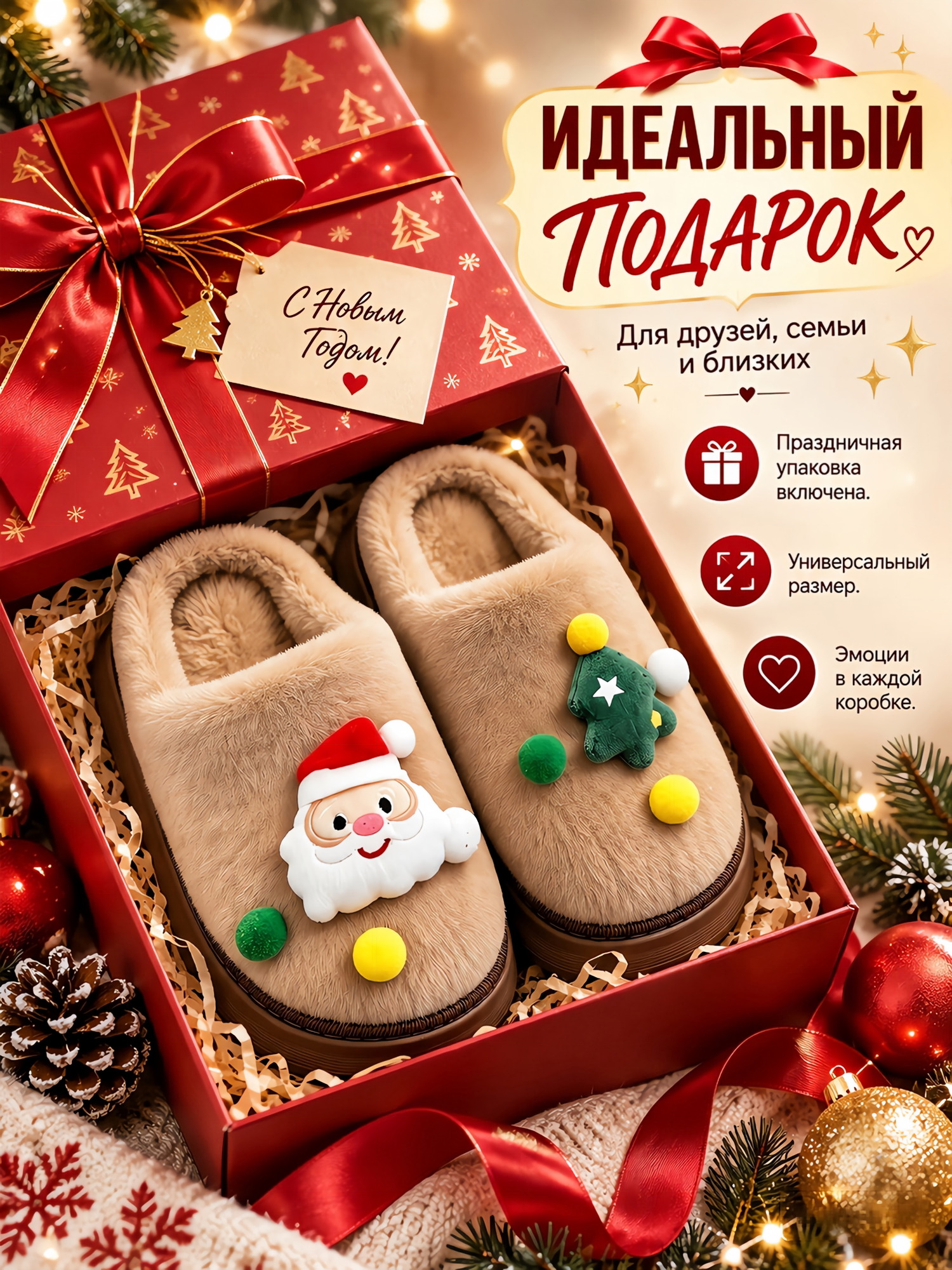 Тапочки Утепленная