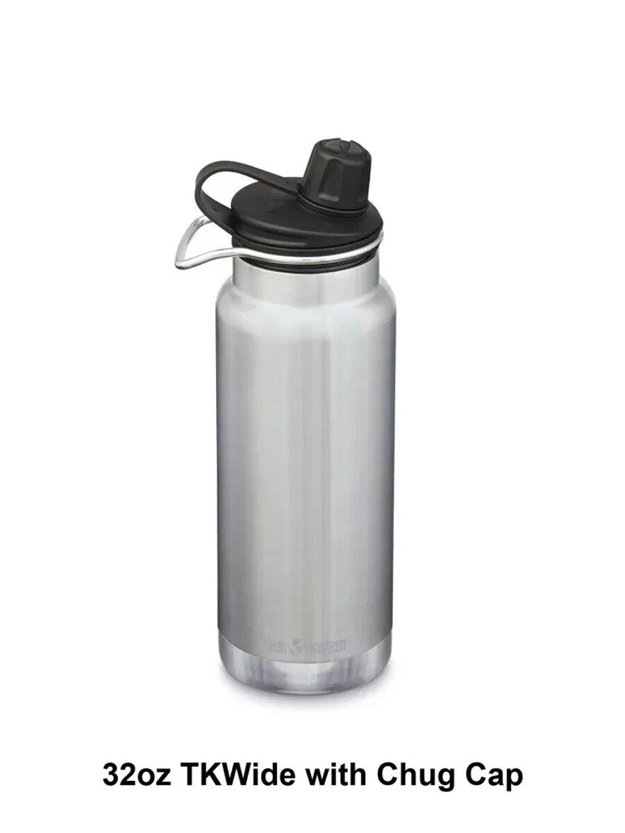 Klean Kanteen Термос, 0.946 л, Цвет черно-серый, Страна-изготовитель Китай