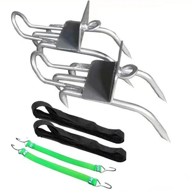 ShineTrip Антискользящие когти для скалолазания Черный, grip-3pcs